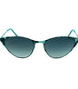 Italia Independent Green Metal Sunglasses