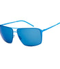 Italia Independent Blue Metal Sunglasses