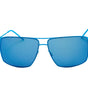 Italia Independent Blue Metal Sunglasses