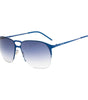 Italia Independent Blue Metal Sunglasses