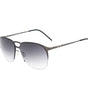 Italia Independent Gray Metal Sunglasses