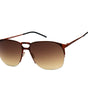 Italia Independent Brown Metal Sunglasses