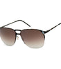 Italia Independent Brown Metal Sunglasses