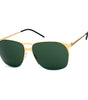 Italia Independent Gold Metal Sunglasses