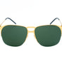 Italia Independent Gold Metal Sunglasses