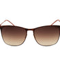 Italia Independent Brown Metal Sunglasses