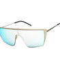 Italia Independent Silver Metal Sunglasses