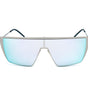 Italia Independent Silver Metal Sunglasses