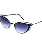 Italia Independent Black Metal Sunglasses