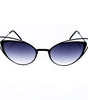 Italia Independent Black Metal Sunglasses