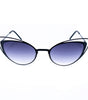 Italia Independent Black Metal Sunglasses