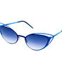 Italia Independent Blue Metal Sunglasses