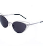 Italia Independent Silver Metal Sunglasses