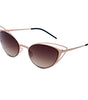 Lunettes de soleil en métal doré Italia Independent