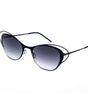 Italia Independent Black Metal Sunglasses