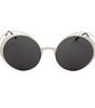 Italia Independent Gray Metal Sunglasses