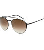 Italia Independent Black Metal Sunglasses