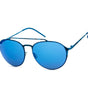 Italia Independent Blue Metal Sunglasses
