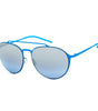 Italia Independent Blue Metal Sunglasses