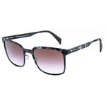 Lunettes de soleil en métal gris Italia Independent