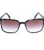 Lunettes de soleil en métal gris Italia Independent