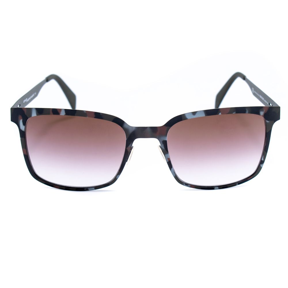 Lunettes de soleil en métal gris Italia Independent