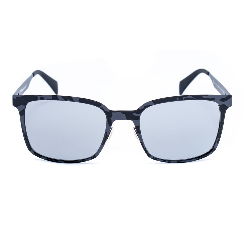 Lunettes de soleil en métal gris Italia Independent