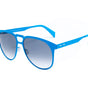Lunettes de soleil en métal bleu Italia Independent