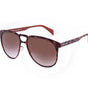 Lunettes de soleil en métal marron Italia Independent