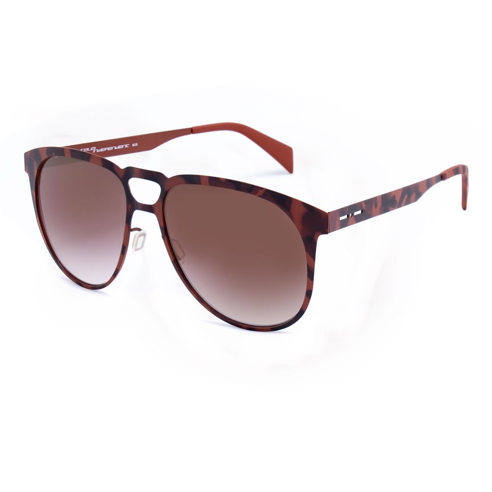 Lunettes de soleil en métal marron Italia Independent