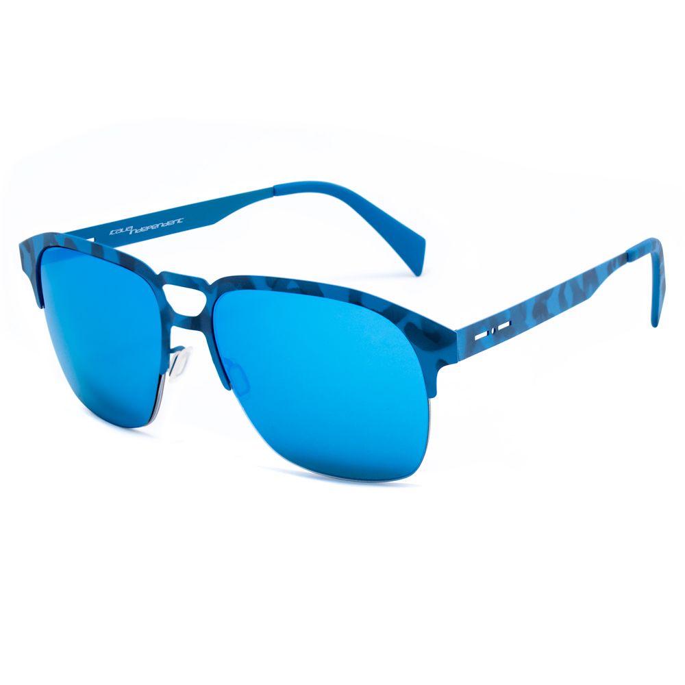 Lunettes de soleil en métal bleu Italia Independent