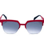 Italia Independent Red Metal Sunglasses