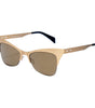 Lunettes de soleil en métal doré Italia Independent