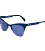 Italia Independent Blue Metal Sunglasses