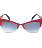 Italia Independent Red Metal Sunglasses