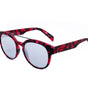 Italia Independent Red Acetate Sunglasses