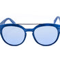 Lunettes de soleil Italia Independent en acétate bleu