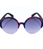 Italia Independent Purple Acetate Sunglasses