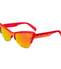 Italia Independent Red Acetate Sunglasses