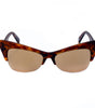 Italia Independent Brown Acetate Sunglasses