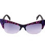 Italia Independent Purple Acetate Sunglasses