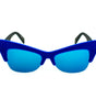 Italia Independent Blue Acetate Sunglasses