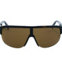 Italia Independent Brown Acetate Sunglasses