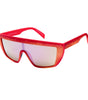 Italia Independent Red Acetate Sunglasses