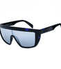 Lunettes de soleil Italia Independent en acétate bleu