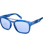 Lunettes de soleil Italia Independent en acétate bleu