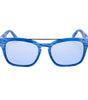 Lunettes de soleil Italia Independent en acétate bleu