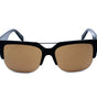 Lunettes de soleil Italia Independent en acétate noir