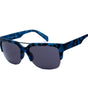 Lunettes de soleil Italia Independent en acétate bleu