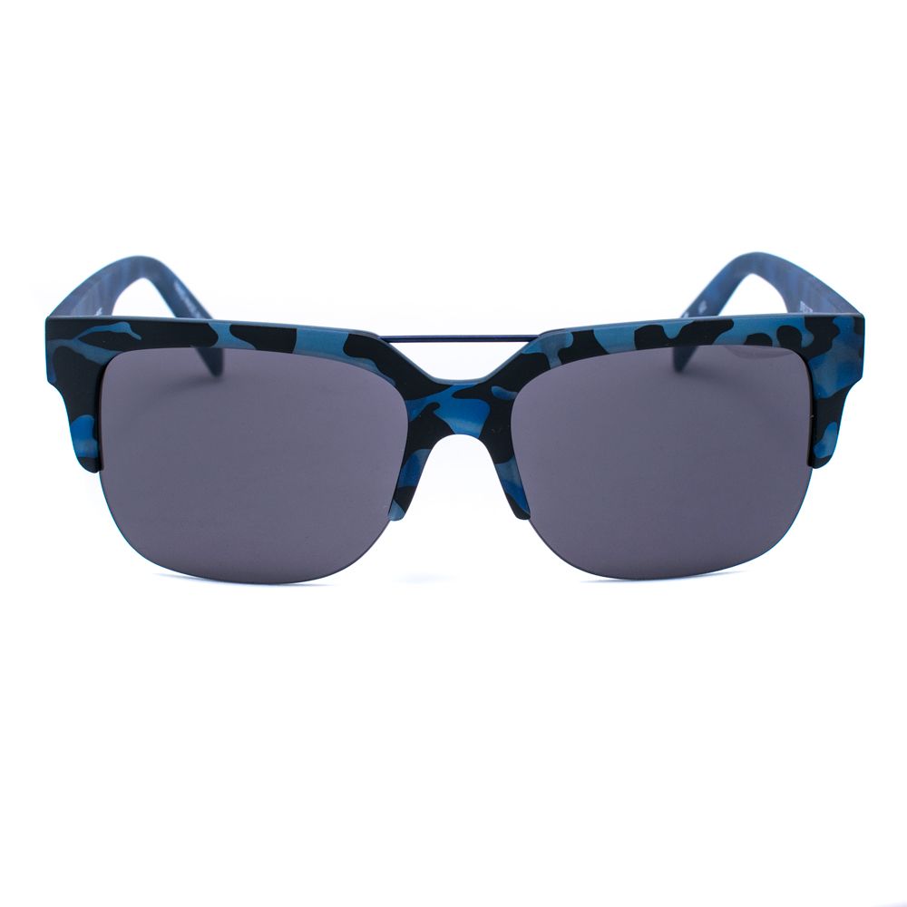 Lunettes de soleil Italia Independent en acétate bleu
